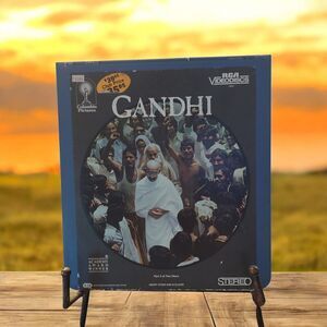Gandhi CED VideoDisc (1982) Columbia Pictures RCA VideoDisc Disc